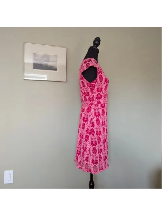 Merrell Flora Deco Cap-Sleeve Dress Fuschia M Activewear Athleisure - Picture 8 of 14